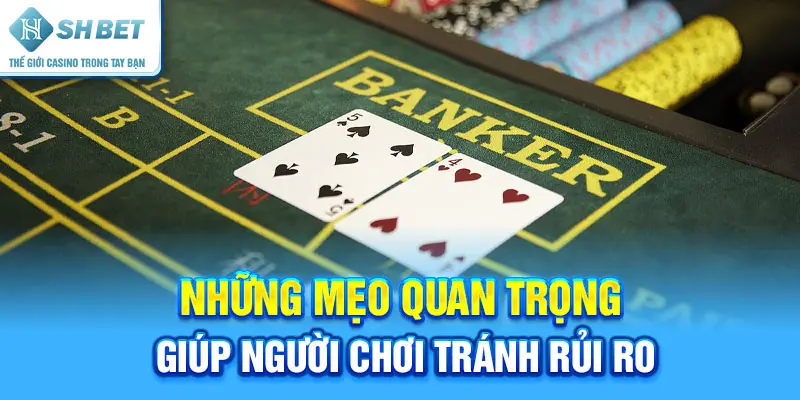 Những mẹo quan trọng giúp người chơi tránh rủi ro